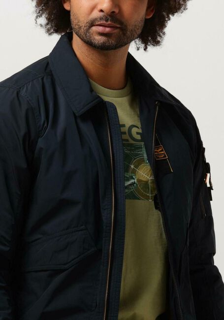Blaue PME LEGEND Jack BOMBER JACKET GLAZER FLIGHTER - large