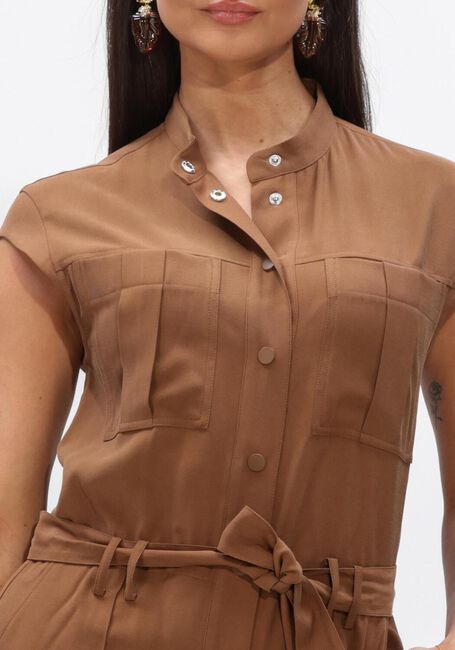 Braune AAIKO Jumpsuit LISANA TENCEL TEN 545 - large