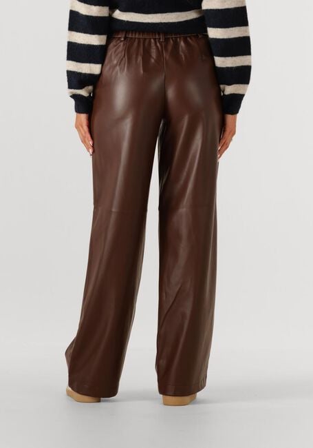 Braune MODSTRÖM Weite Hose PELLEMD PANTS - large