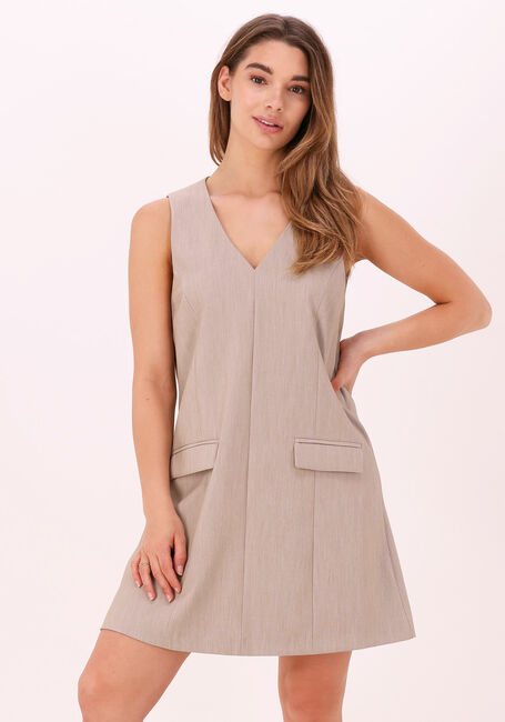 Sand NEO NOIR Minikleid CHRISTEL STRUCTURE DRESS - large