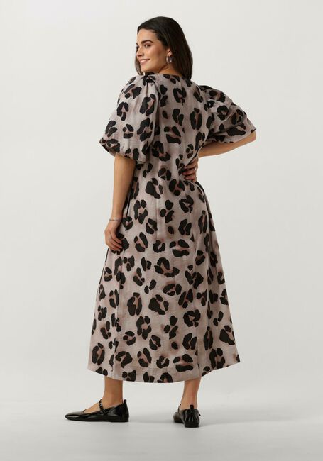 Sand BY-BAR Midikleid JUTA CHEETAH DRESS - large