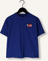 Blaue TOMMY HILFIGER T-shirt HILFIGER FLAG TERRY EMB TEE SS Blaue TOMMY HILFIGER T-shirt HILFIGER FLAG TERRY EMB TEE SS - medium