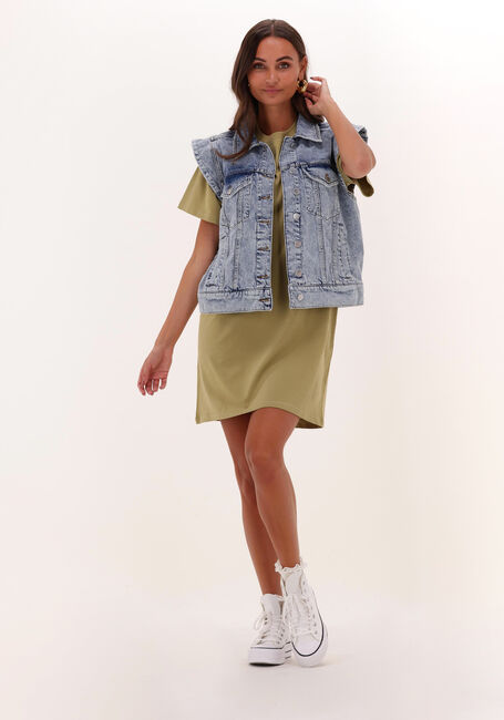 Blaue NOTES DU NORD Gilet DEMI BLUE DENIM VEST - large