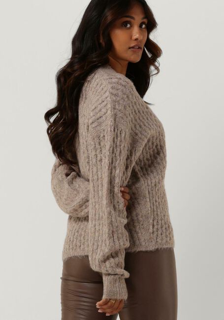 Graue SIMPLE Pullover ELZI KNIT-REC-PES-MER-22-3 - large