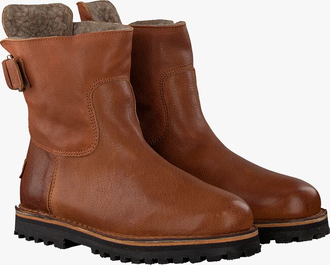Cognacfarbene SHABBIES Ankle Boots 181020129 - large