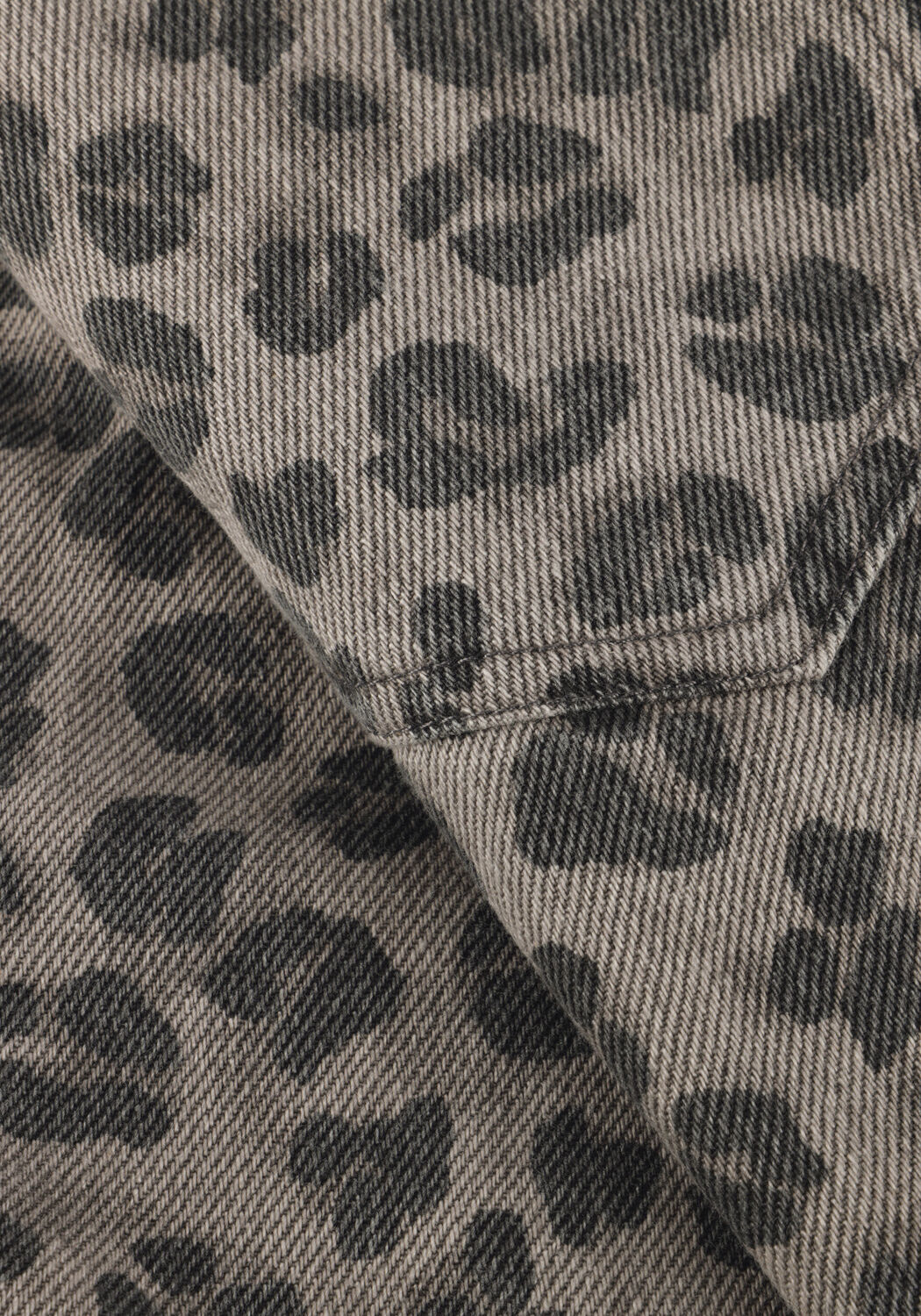 Taupe BY-BAR Kurze Hose JUNE GREY CHEETAH SHORT - large