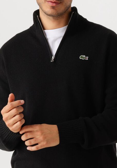 Schwarze LACOSTE Pullover 1HA1 MEN SWEATER ZIP - large