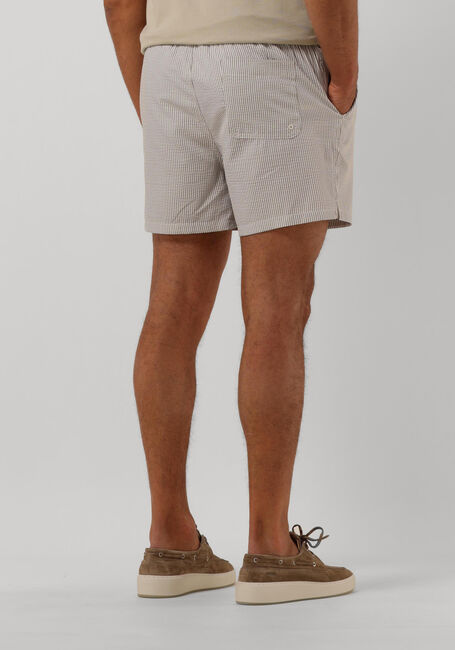 Nicht-gerade weiss SELECTED HOMME Kurze Hose SLHCOOPER SEERSUCKER SWIMSHORTS W VETIVER STRIPES - large