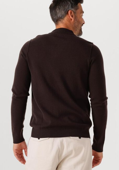 Braune BUTCHER OF BLUE Pullover CLIFDEN MOCK - large