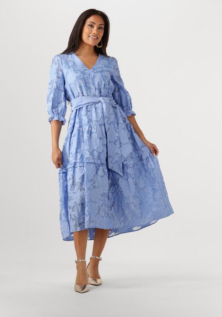 Hellblau SELECTED FEMME Midikleid SLFSADIE 3/4 MIDI DRESS - large