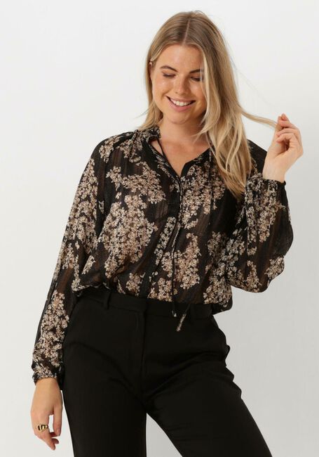Schwarze NEO NOIR Blusen Dido ELDERFLOWER BLOUSE - large
