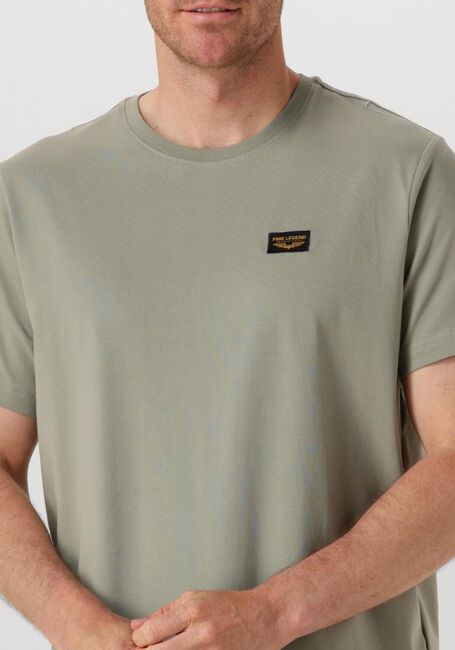 Grüne PME LEGEND T-shirt SHORT SLEEVE R-NECK GUYVER TEE - large