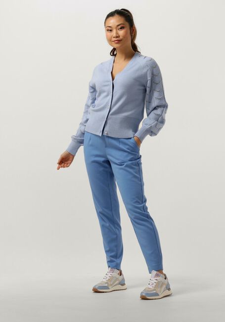 Hellblau OBJECT Strickjacke OBJEVA L/S KNIT CARDIGAN - large