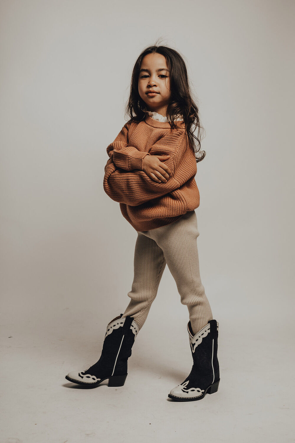 Orangene BAJE STUDIO Pullover BEAU - large