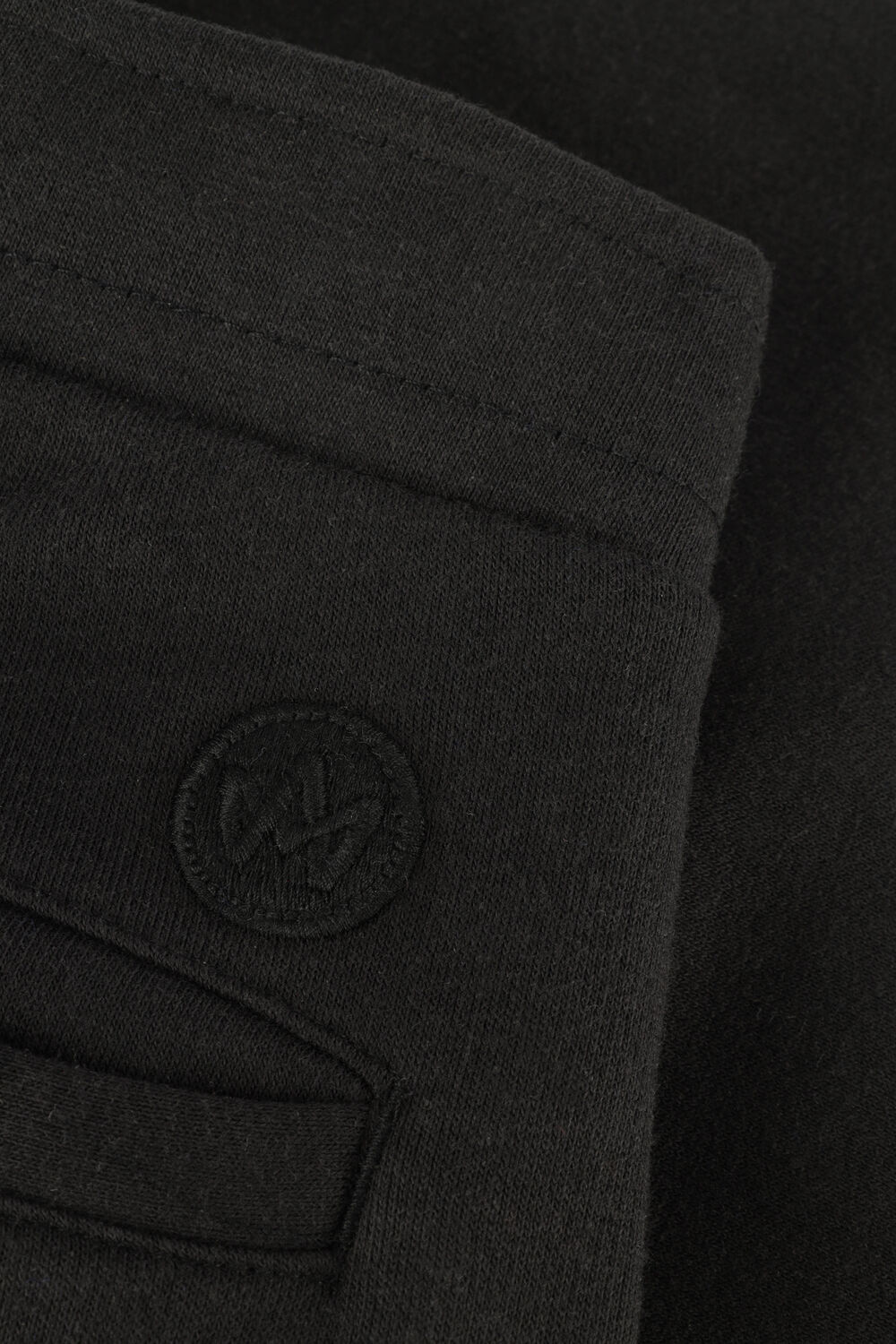 Schwarze KRONSTADT Kurze Hose KNOX ORGANIC/RECYCLED - large