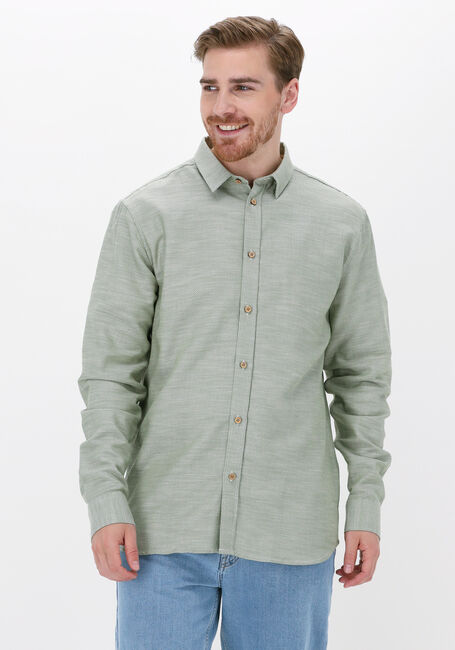 Grüne ANERKJENDT Casual-Oberhemd AKKONRAD STRUCTURE SHIRT - large