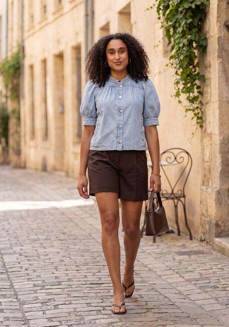 Hellblau CO'COUTURE Blusen ASJACC DENIM BLOUSE - large