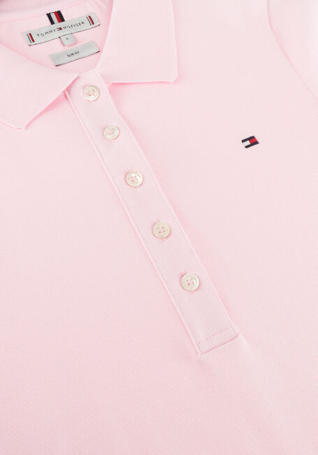 Hell-Pink TOMMY HILFIGER Polo-Shirt 1985 SLIM PIQUE POLO SS - large