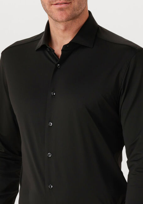Schwarze XACUS Klassisches Oberhemd ACTIVE SHIRT 558ML - large