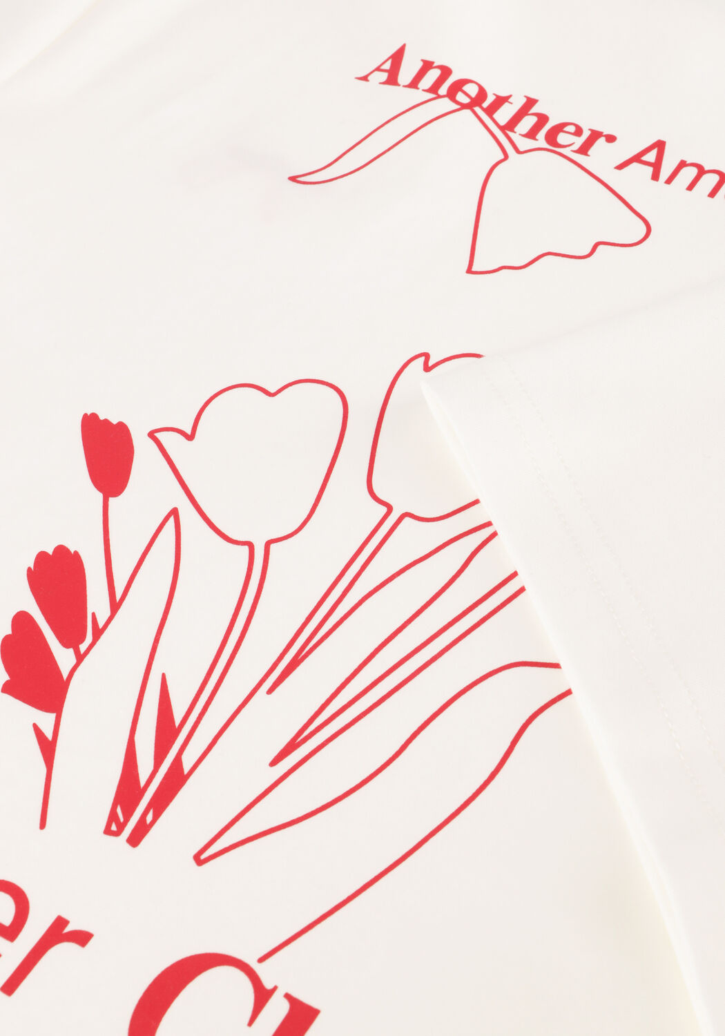 Wei&szlig;e ANOTHER LABEL T-shirt GINA FLOWER SHIRT - large