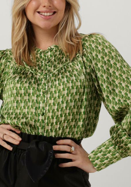 Grüne NOTRE-V Blusen NV-BEAU BLOUSE PRINT - large