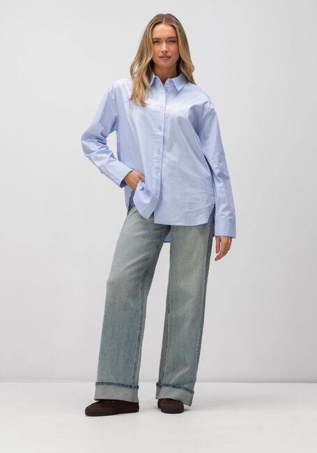 Hellblau GESTUZ Wide jeans GZSARA HW WIDE JEANS - large