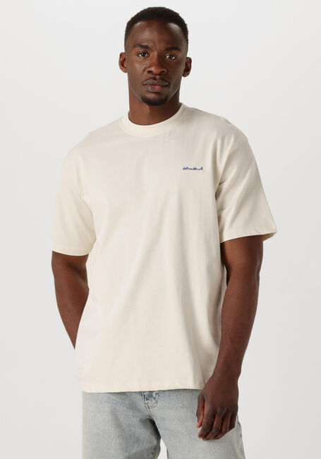 Ecru WOODBIRD T-shirt WBBAIN TIGER TEE - large