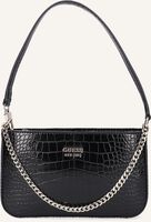 Schwarze GUESS Umhängetasche KATEY MINI TOP ZIP SHOULDER - medium