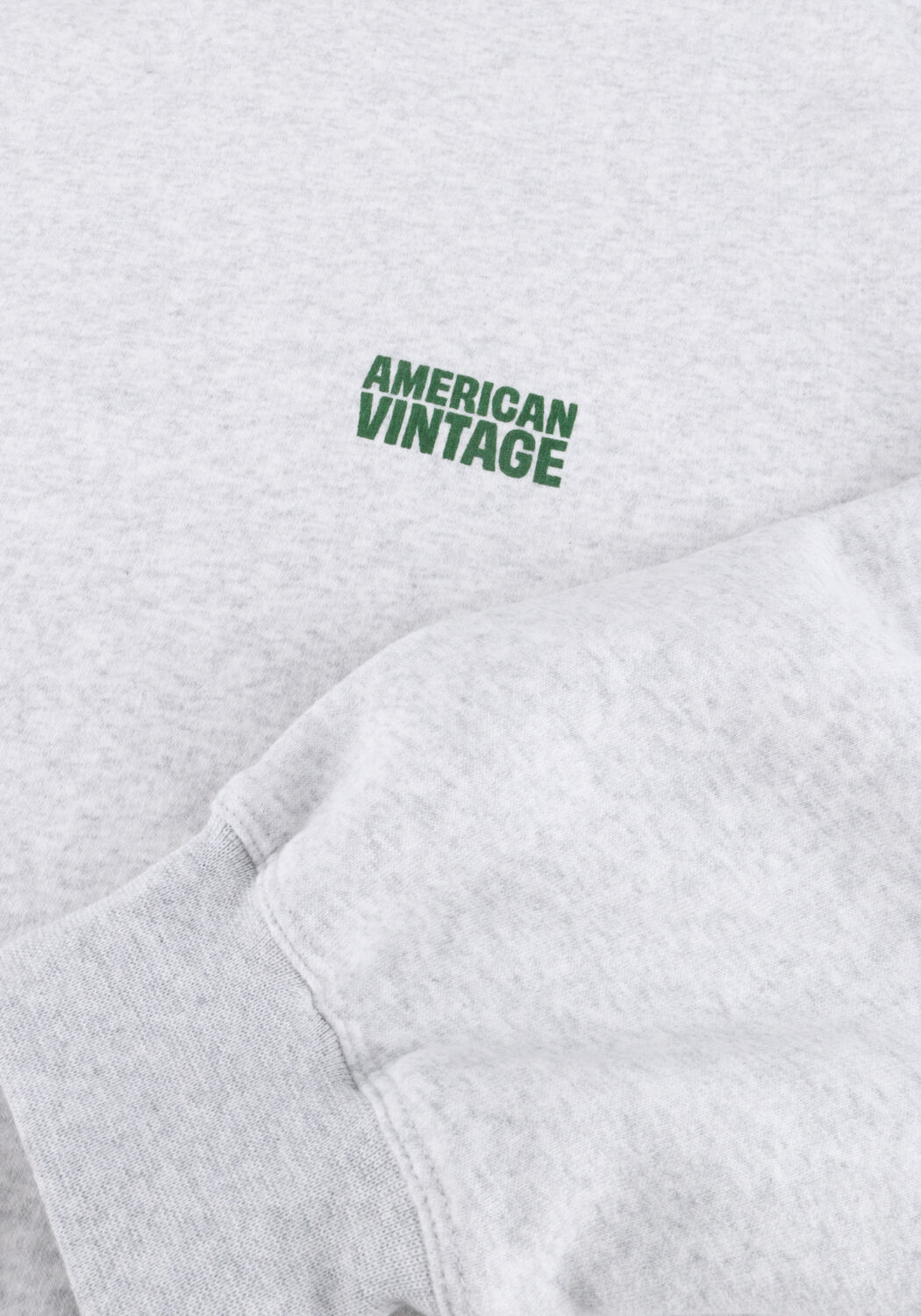 Graue AMERICAN VINTAGE Sweatshirt BAPTOWN CREW - large