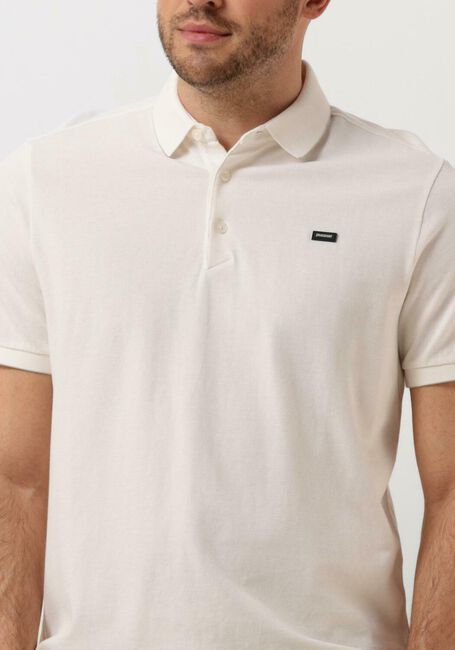 Ecru VANGUARD Polo-Shirt SHORT SLEEVE POLO PIQUE WAFFLE STRUCTURE - large