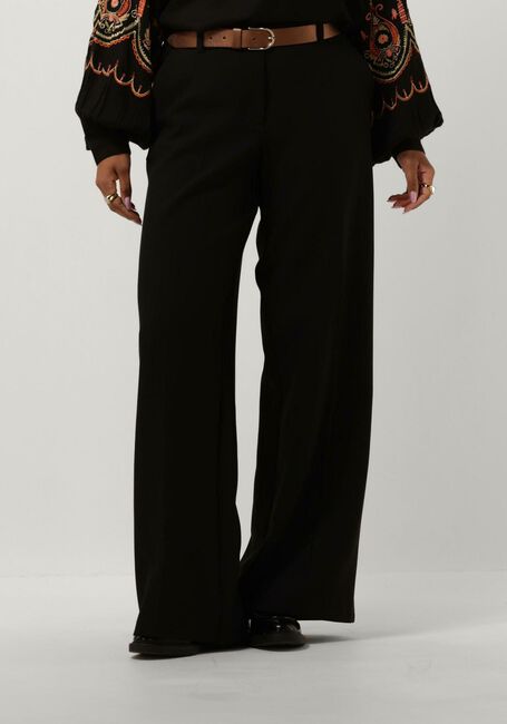 Schwarze SUMMUM Weite Hose TROUSERS WIDE LEGS FOAM UNI - large