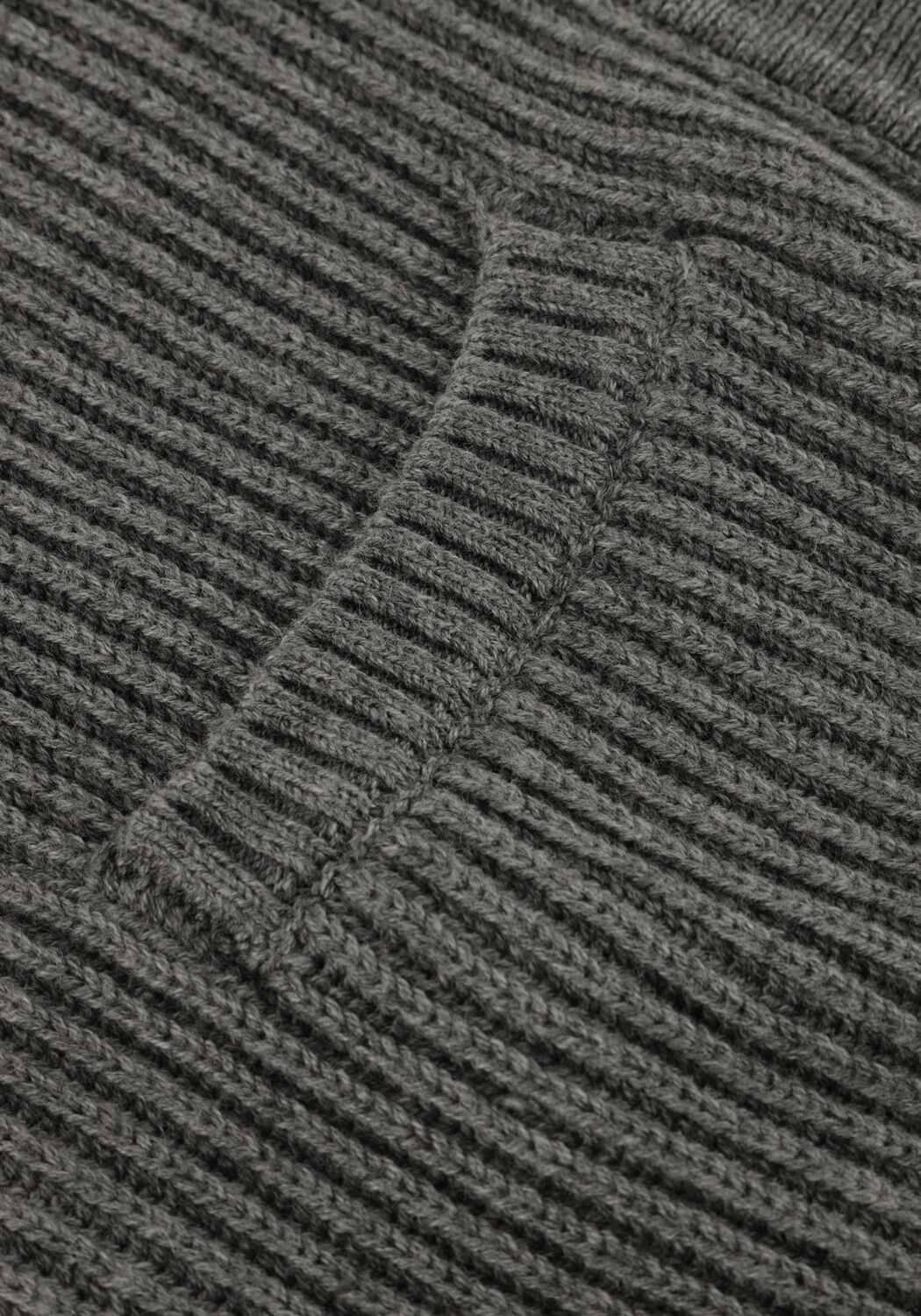 Dunkelgrau MARMAR COPENHAGEN Strickjacke TARONO - large