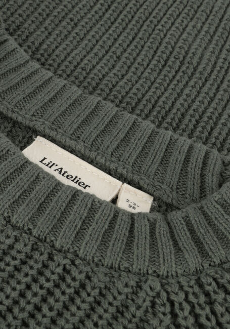Grüne LIL' ATELIER Pullover NMMEMLE LS KNIT - large