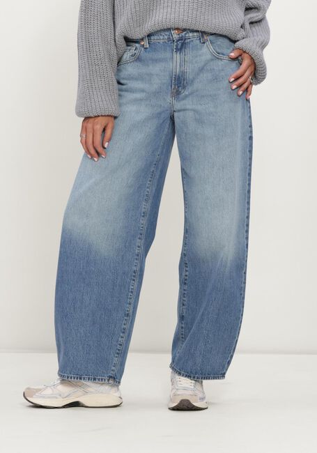 Blaue 7 FOR ALL MANKIND Barrel jeans BONNIE CURVILINEAR SKYFROST - large