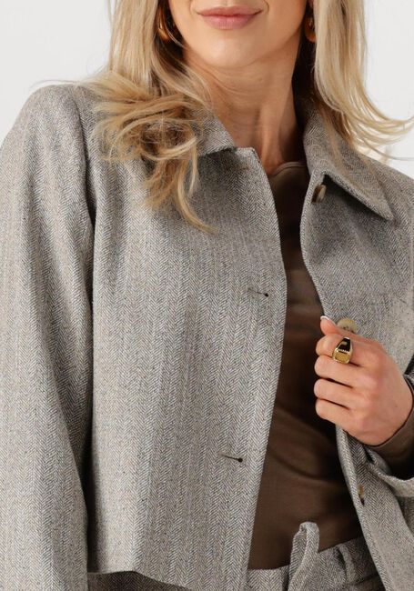 Graue MODSTRÖM Blazer POPEMD JACKET - large