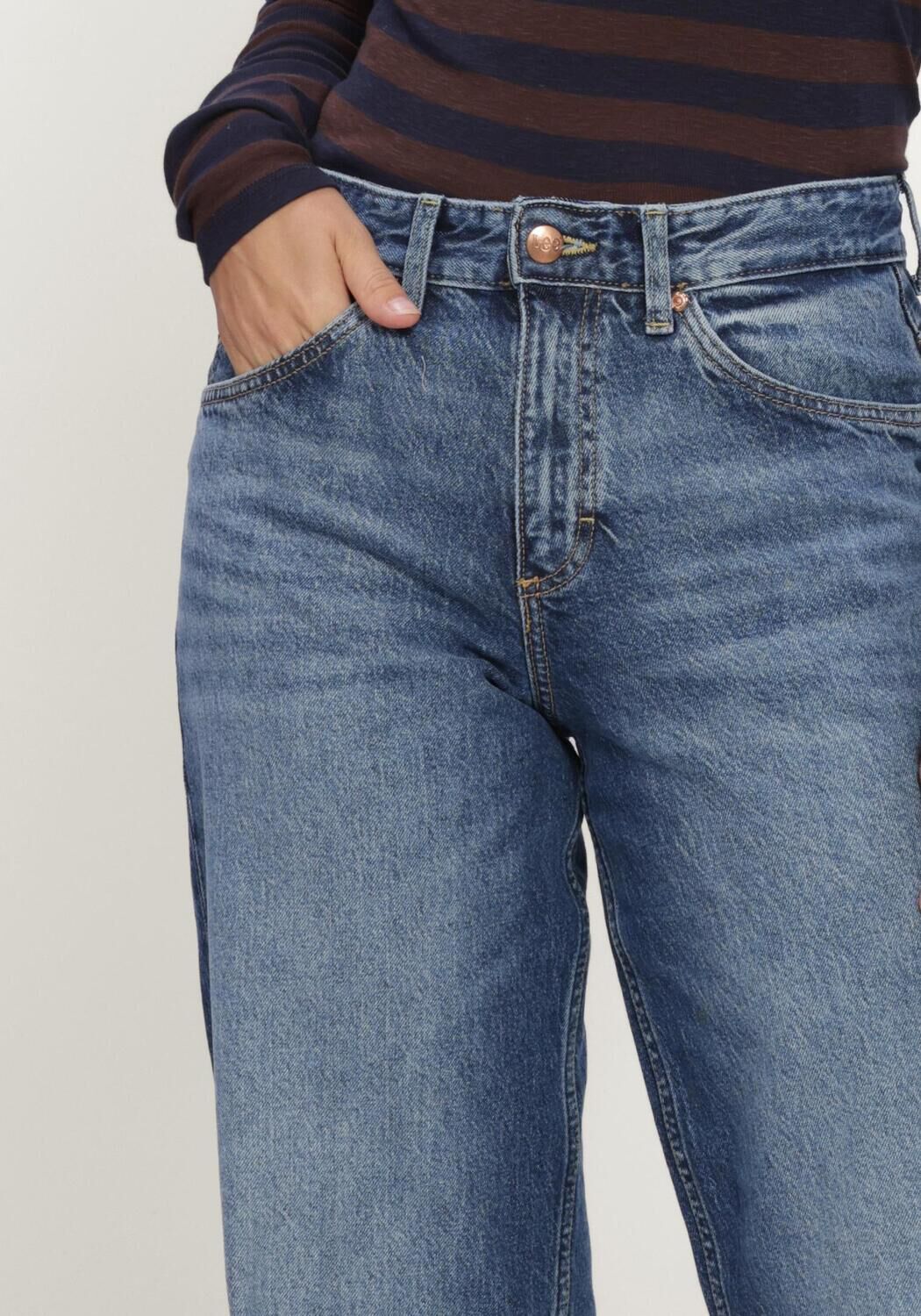 Blaue LEE Wide jeans RIDER LOOSE - large
