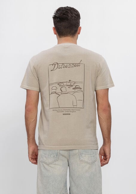 Sand DSTREZZED T-shirt NICKOLAS TEE - large