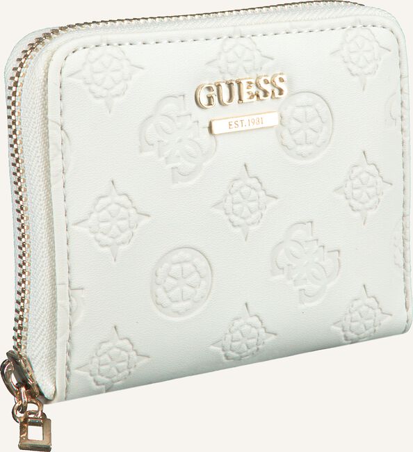 Weiße GUESS Portemonnaie LOGO LOVE SLG Weiße GUESS Portemonnaie LOGO LOVE SLG - large