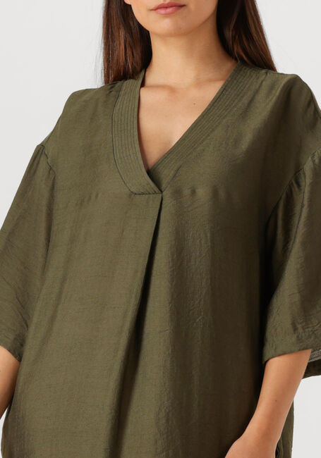 Olive CO'COUTURE Midikleid CARYNCC PLEAT TUNIC DRESS - large