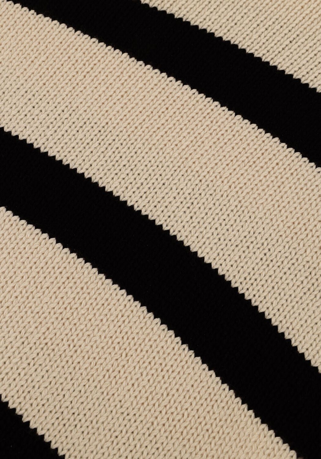 Schwarze MODSTR&Ouml;M Pullover CORBIN MD STRIPE O-NECK - large