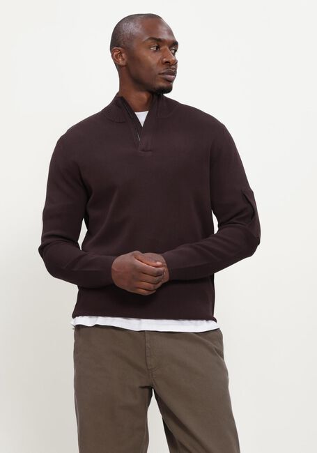 Bordeaux GENTI Pullover & Cardigans TURTLE ZIP LS - large
