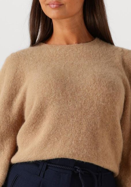 Camelfarbene AAIKO Pullover DENIZE WP 389 - large