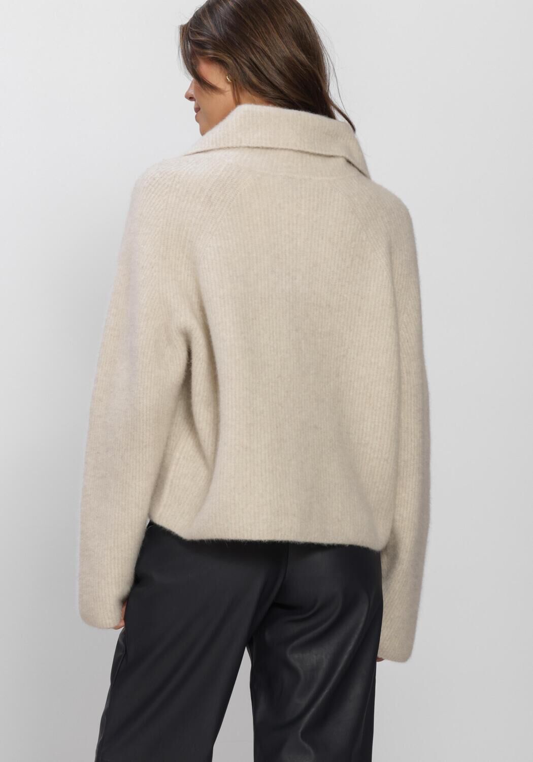 Beige KNIT-TED Strickjacke MILO CARDIGAN - large