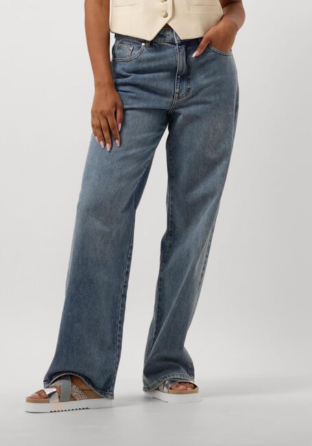 Blaue GESTUZ Wide jeans ZOLINAGZ HW WIDE JEANS - large