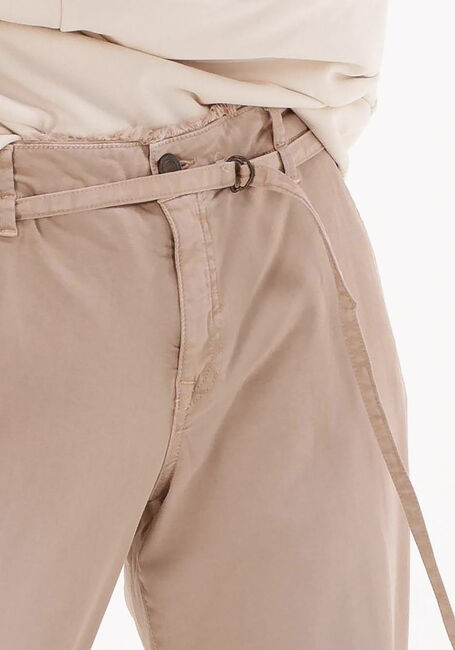 Braune SUMMUM Straight leg jeans TAPERED PANTS FINE TWILL - large