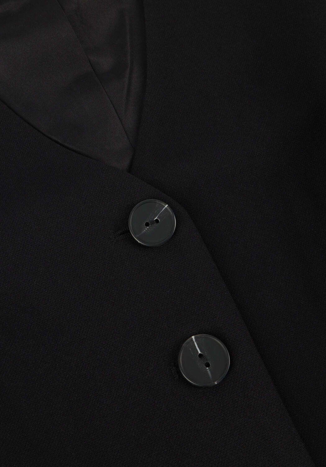 Schwarze Y.A.S. Gilet YASLIKKA WAISTCOAT - large