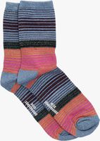 Mehrfarbige/Bunte BECKSONDERGAARD Socken IMMA THIN STRIPE SOCK - medium