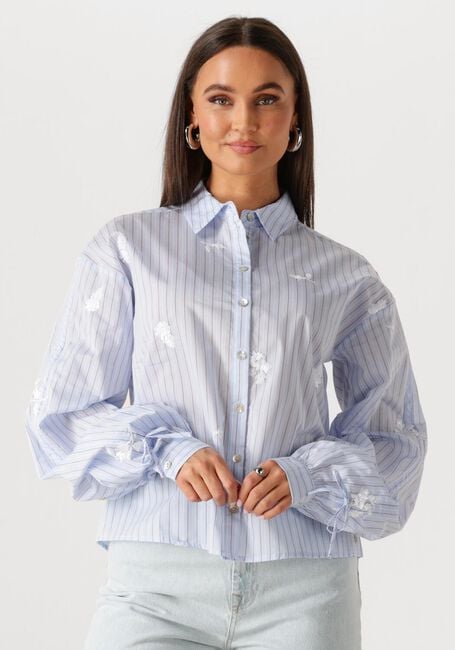 Blaue NUKUS Blusen ROSA BLOUSE STRIPE - large