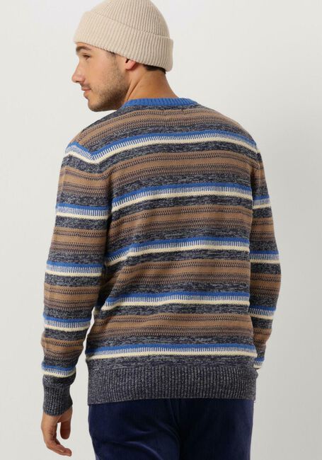 Mehrfarbige/Bunte SCOTCH & SODA Pullover REGULAR FIT MIXED YARN STRIPE MIX PULLOVER - large