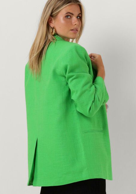 Grüne ALIX THE LABEL Blazer LADIES WOVEN BOUCLE OVERSIZED BLAZER - large